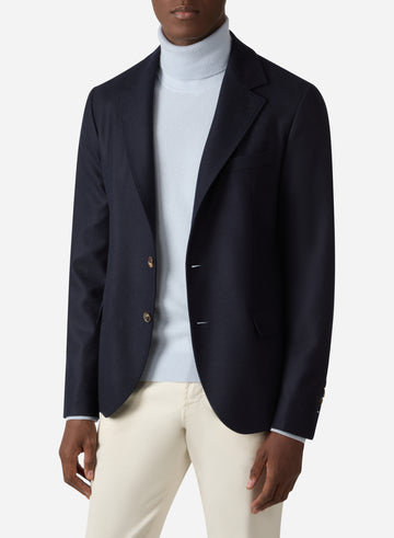SUPERFINE MERINO WOOL BLAZER