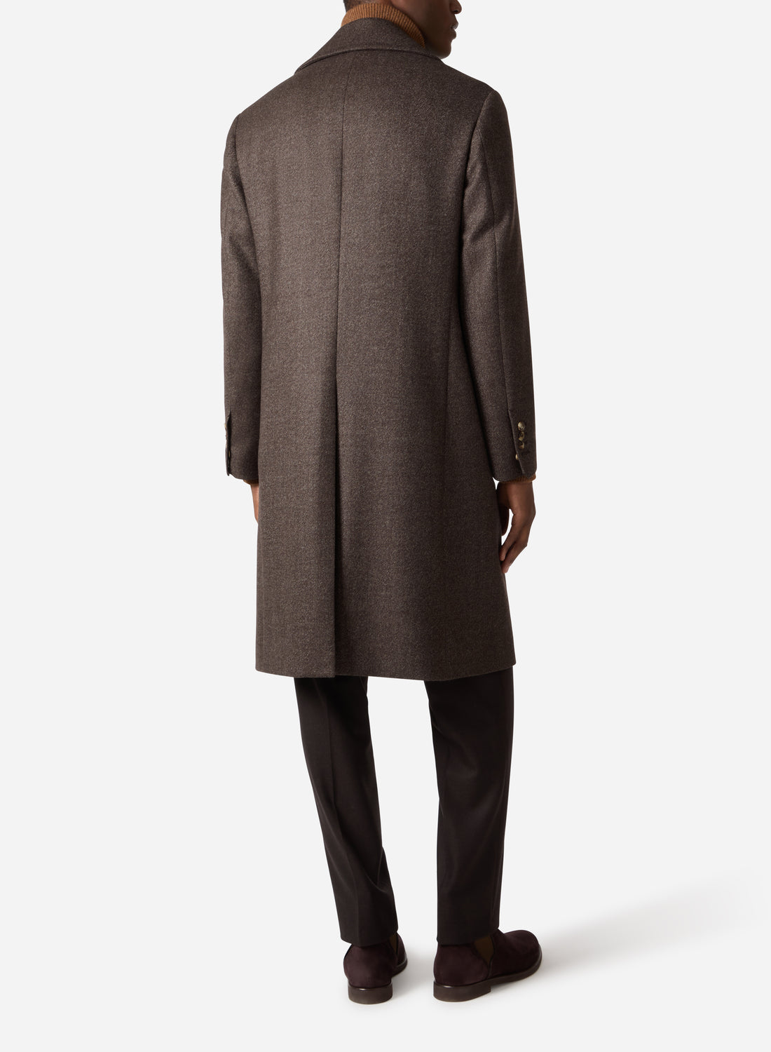 SUPERFINE MERINO WOOL DOUBLE BREAST COAT