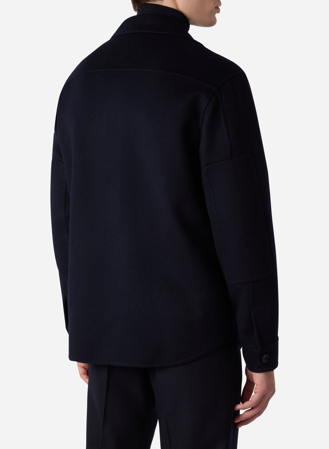 DOUBLE CASHMERE SHIRT JACKET