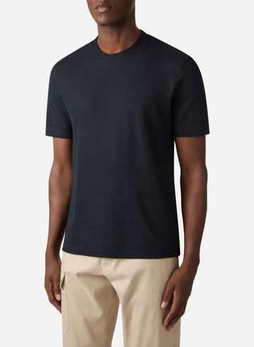 SEA ISLAND COTTON SHORT SLEEVES T-SHIRT