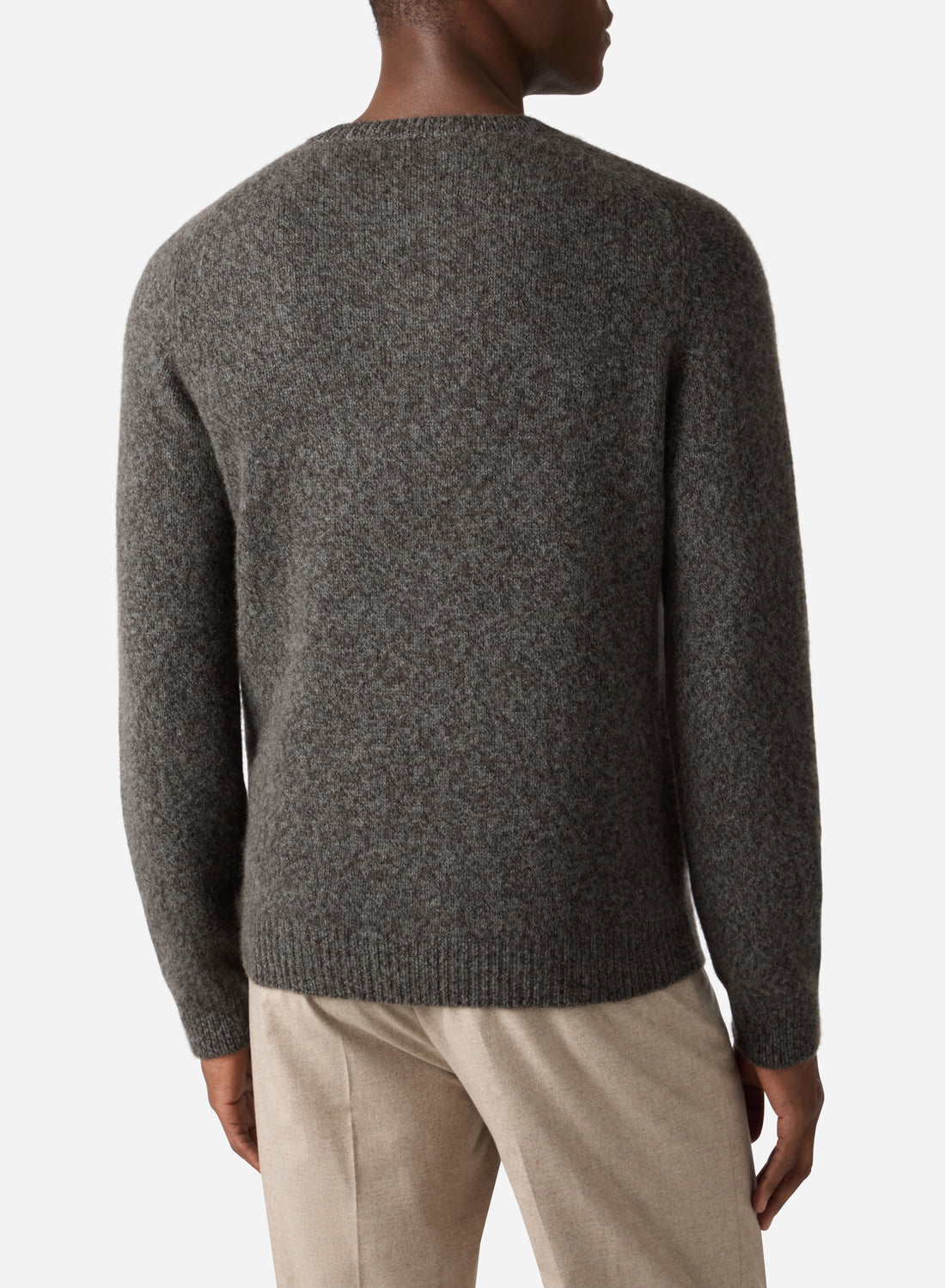 TWISTED CASHMERE CREWNECK