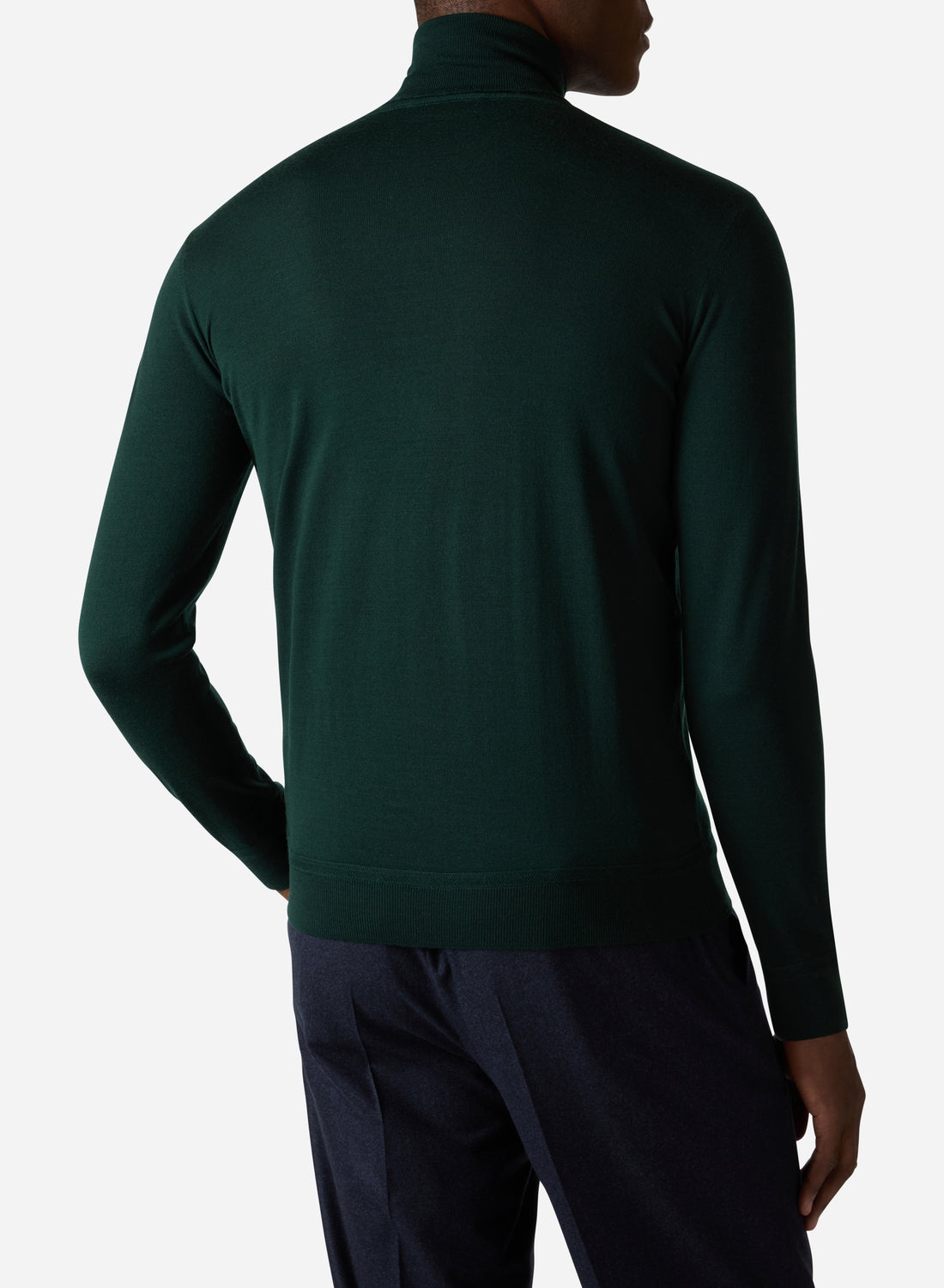 SUPERFINE WOOL TURTLENECK
