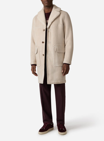 SHEARLING OVERCOAT
