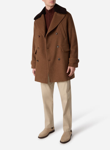 WOOL AND CASHMERE CARCOAT