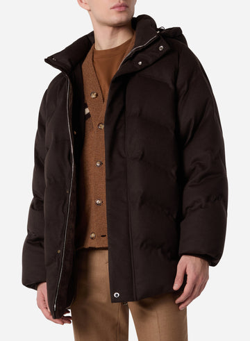 CASHMERE DOWN PARKA