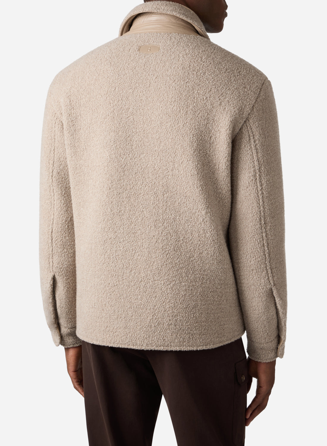 TECHNICAL WOOL OVERSHIRT