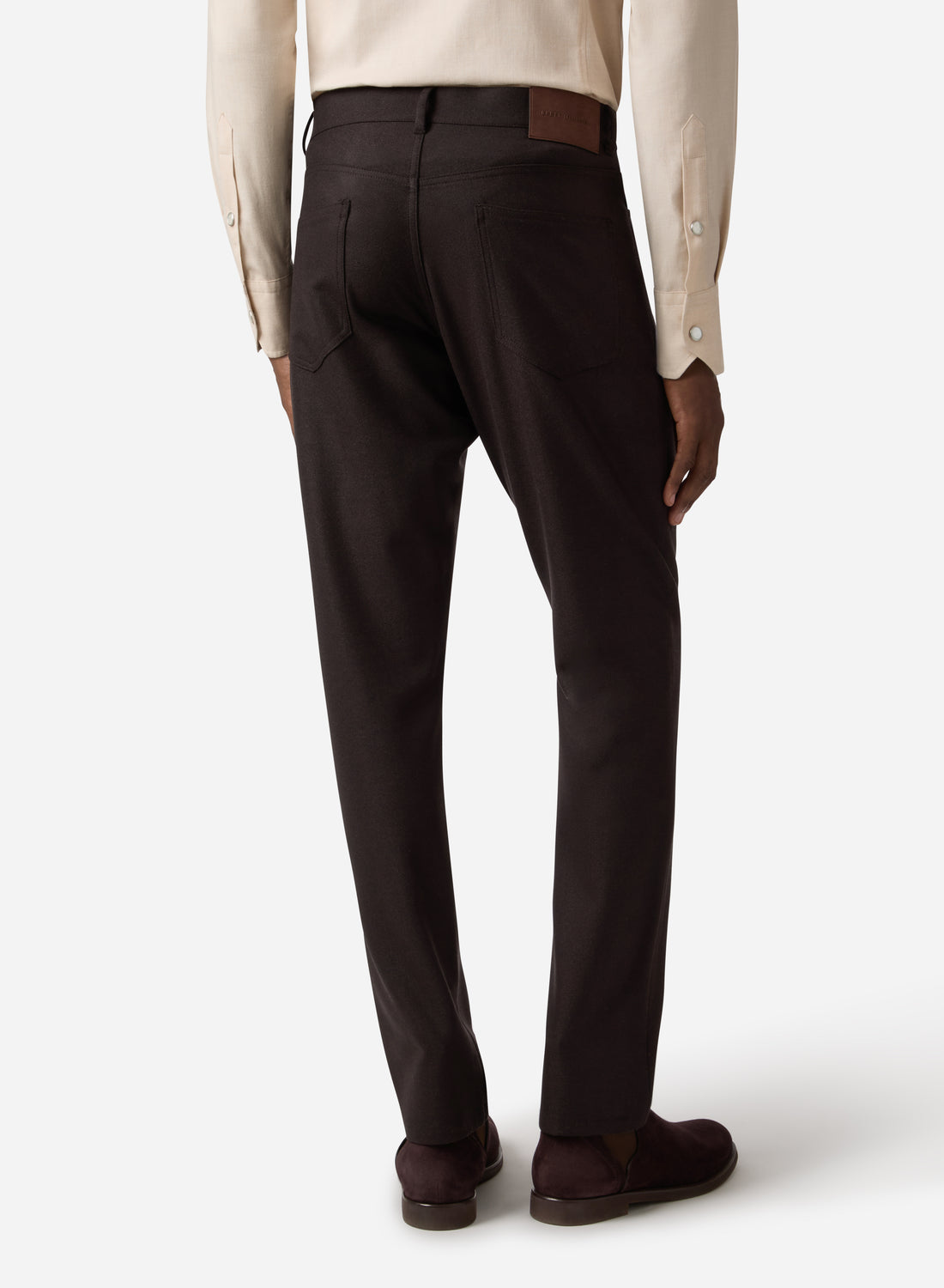 SUPERFINE MERINO WOOL 5 POCKET PANT