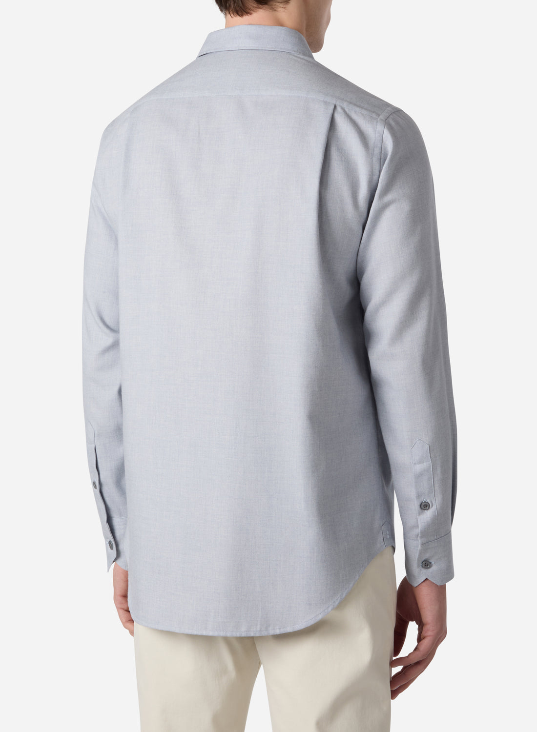 COTTON AND CASHMERE CASUAL SHIRT
