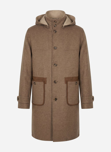 CASHMERE DOUBLE DUFFLE COAT