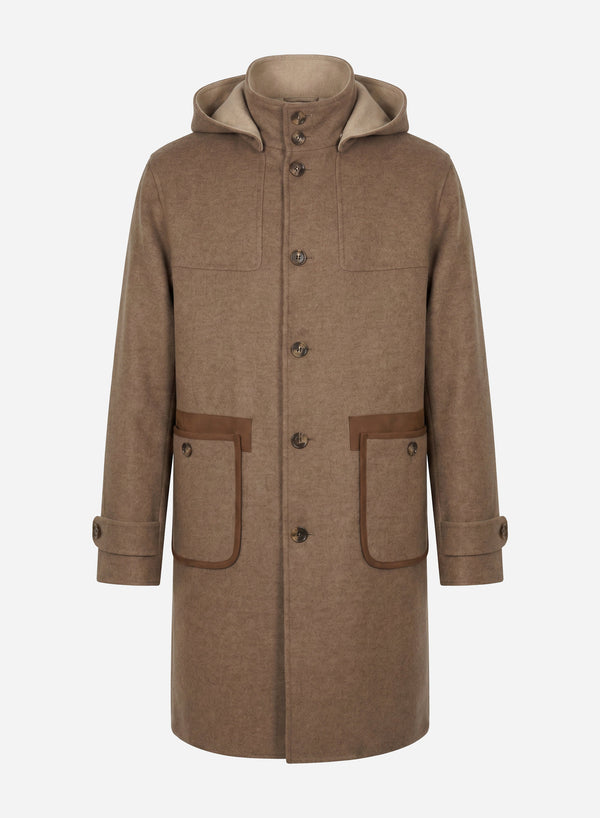 CASHMERE DOUBLE DUFFLE COAT