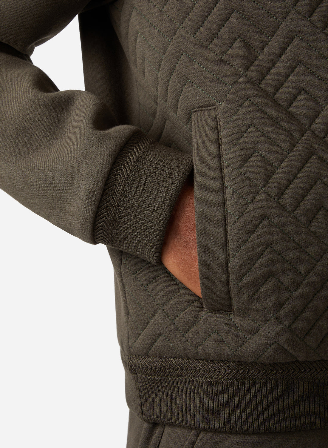 QUILTED BOMBER