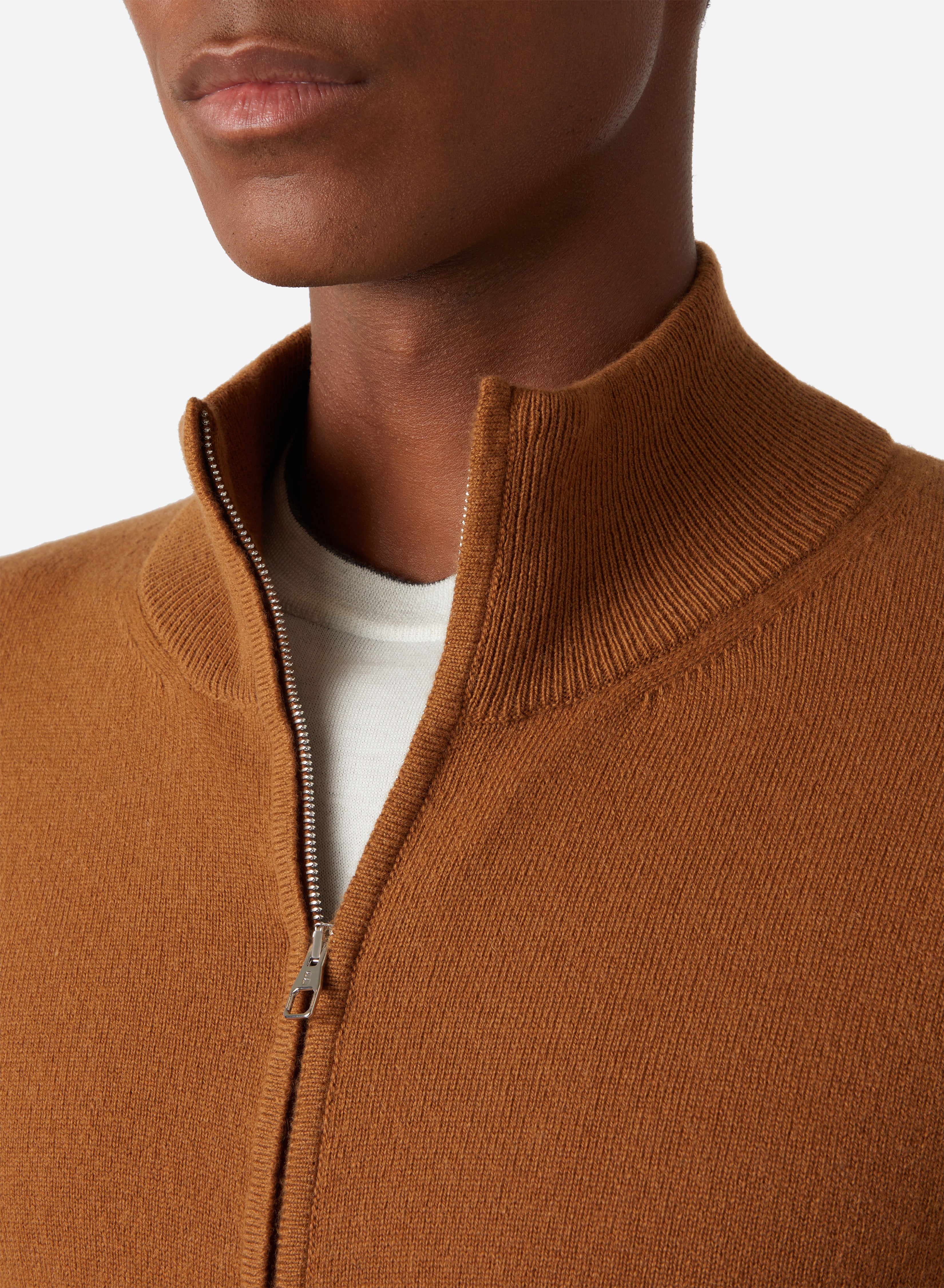 VICUÑA FULL ZIP CARDIGAN