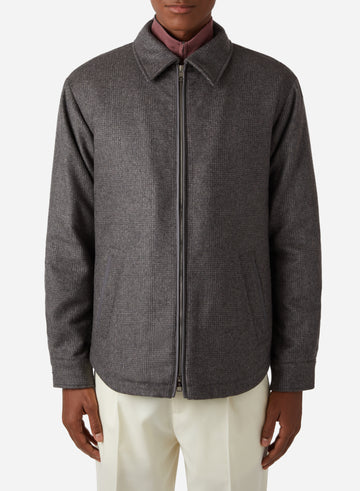 CASHMERE SHIRT JACKET