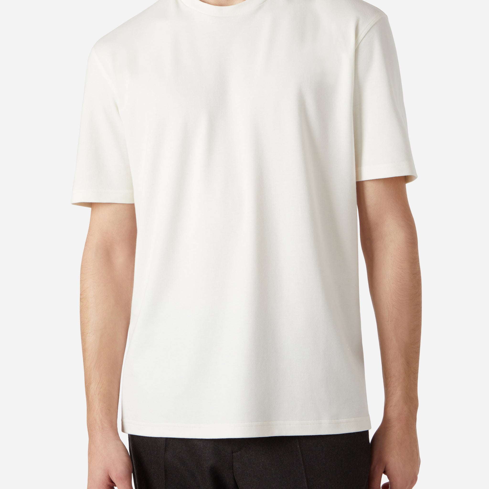 DOUBLE COLLAR T-SHIRT