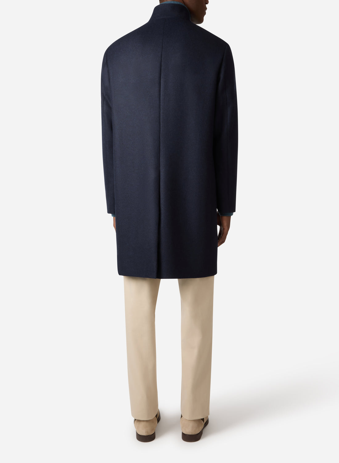 SUPERFINE MERINO WOOL SINGLE BREAST COAT