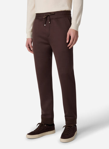 COTTON AND SILK JOGGER PANT