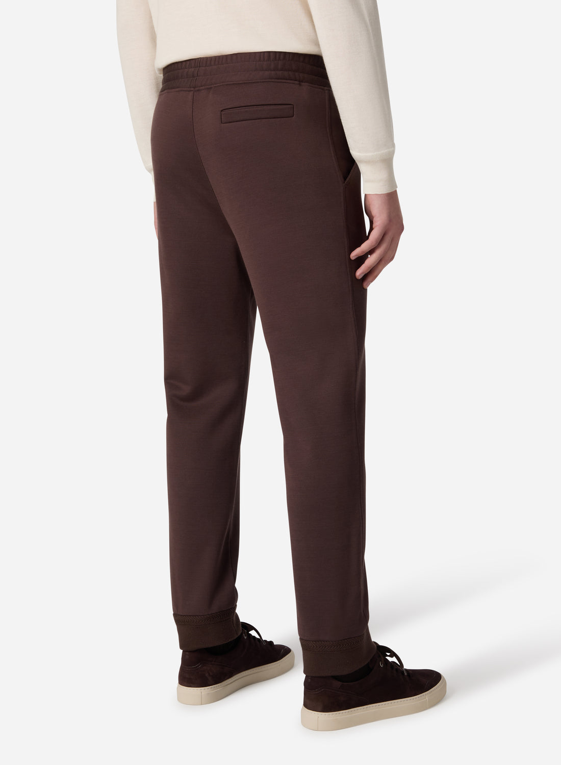 COTTON AND SILK JOGGER PANT