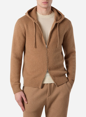 BABY CAMELHAIR HOODIE