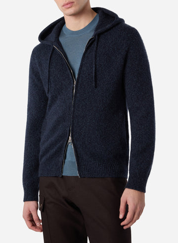 TWISTED CASHMERE HOODIE