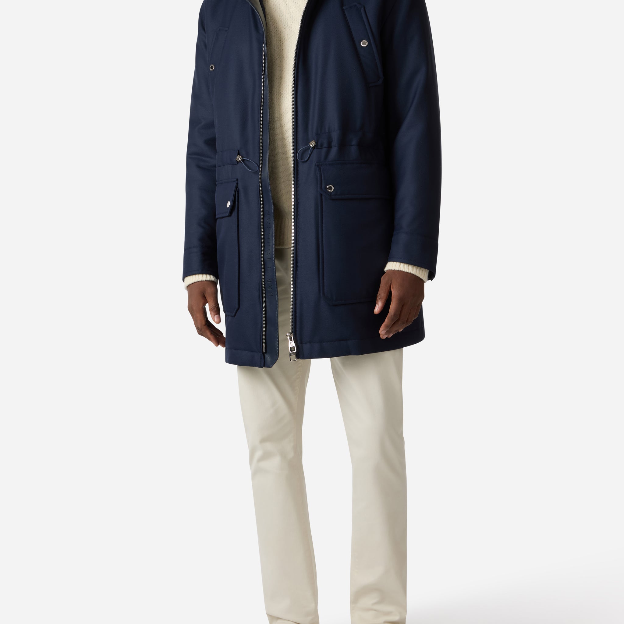 TECHNICAL WOOL PARKA