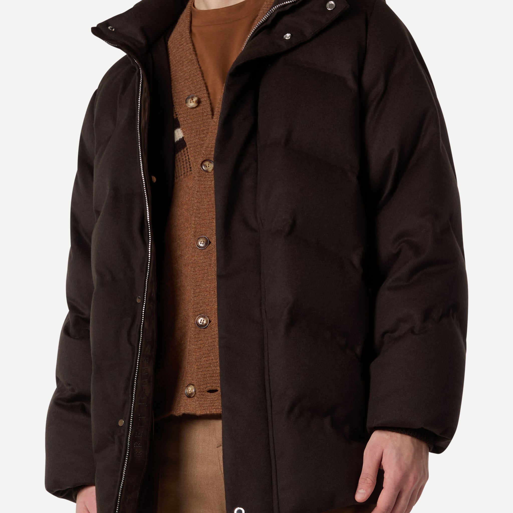 CASHMERE DOWN PARKA