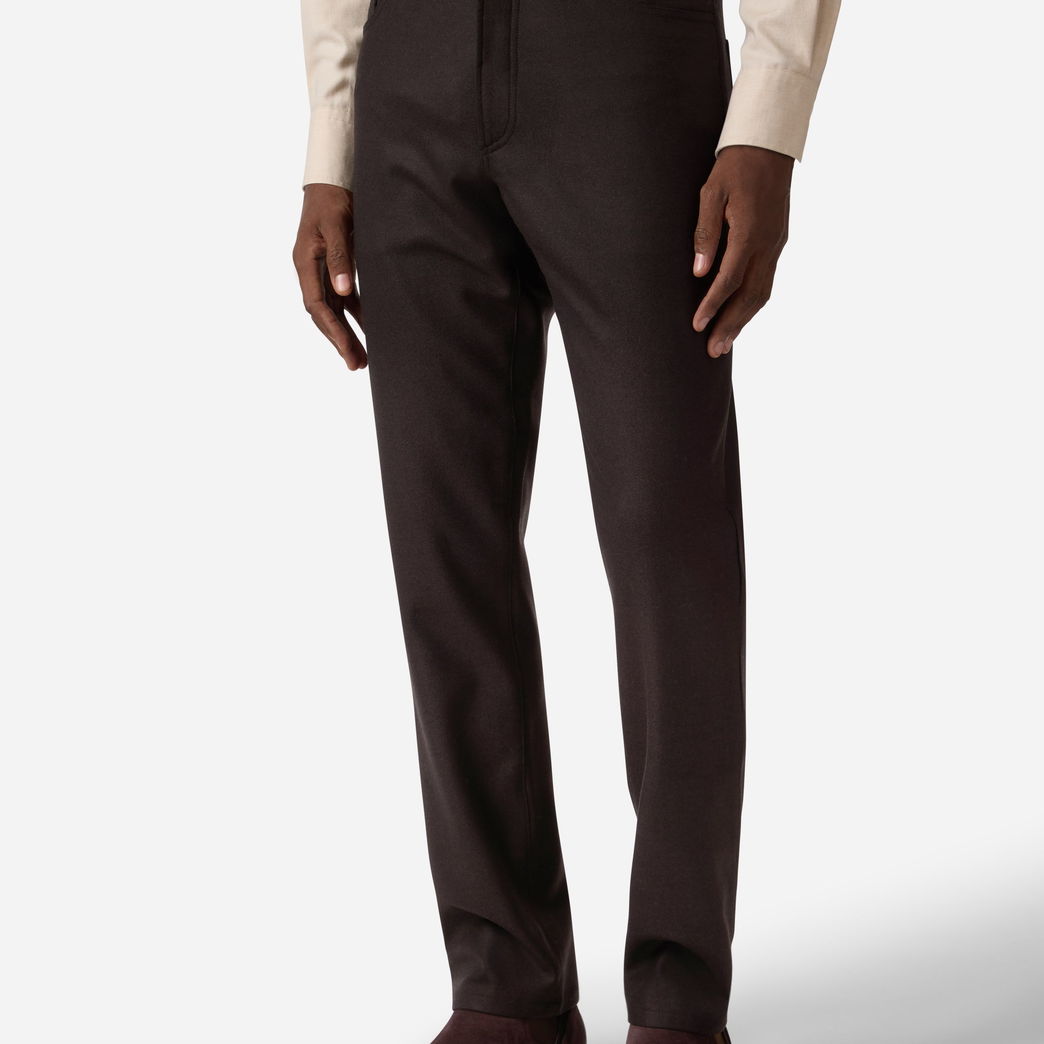 SUPERFINE MERINO WOOL 5 POCKET PANT