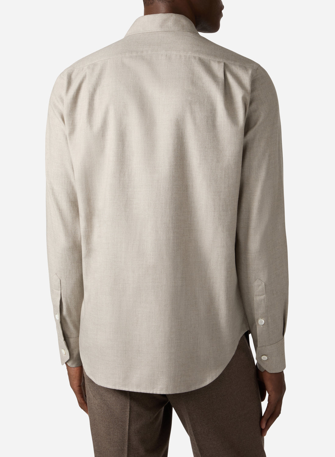 COTTON AND CASHMERE CASUAL SHIRT