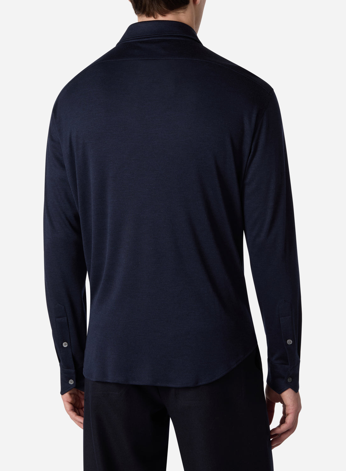 CASHMERE AND SILK JERSEY SHIRT