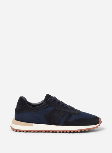 TECHNICAL WOOL AND SUEDE MC LEAN SNEAKER