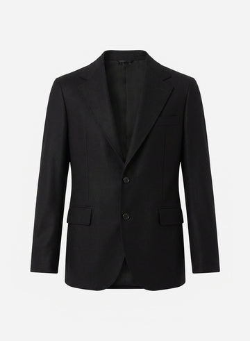 WOOL SINGLE BREAST BLAZER