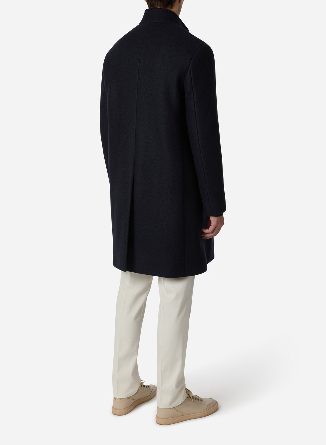 CASHMERE SINGLE BREAST RELAX FIT COAT