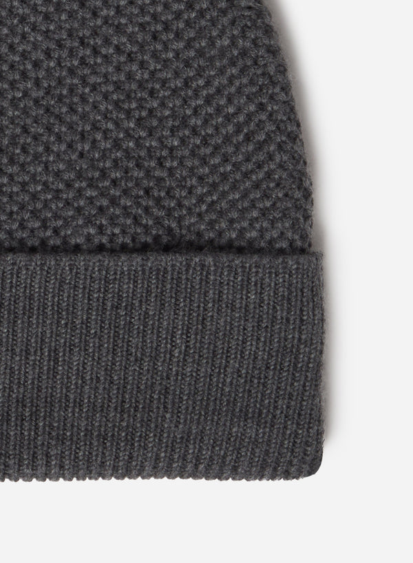 WOOL HONEYCOMB BEANIE