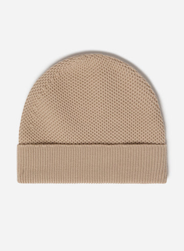 WOOL HONEYCOMB BEANIE