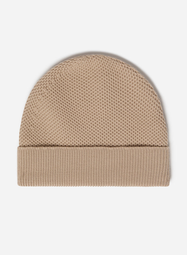 WOOL HONEYCOMB BEANIE