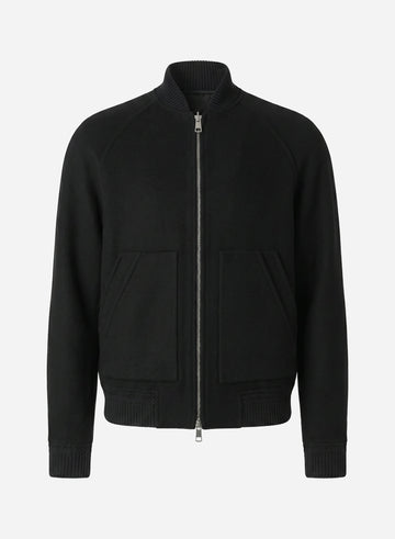 WOOL AND CASHMERE MK DOUBLE BOMBER