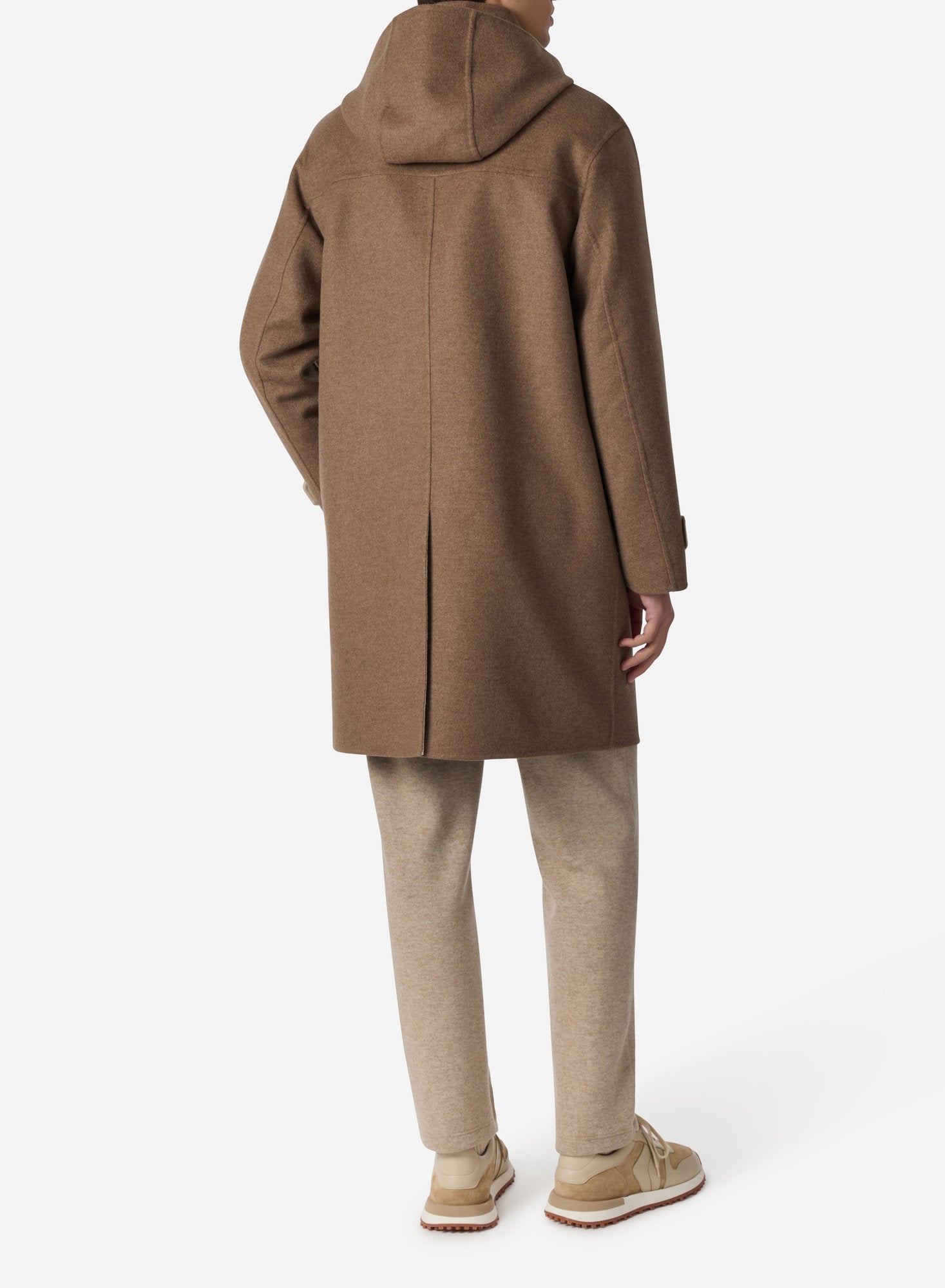 CASHMERE DOUBLE DUFFLE COAT