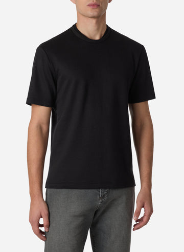 COTTON SILK CASHMERE T-SHIRT