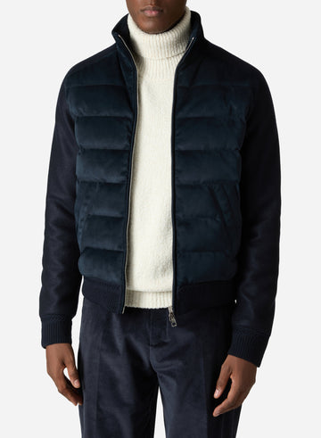 CASHMERE GOOSEDOWN JACKET