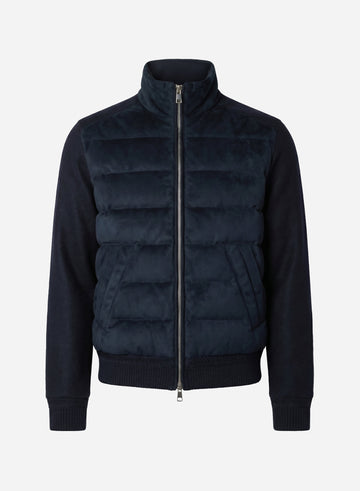 CASHMERE GOOSE DOWN JACKET