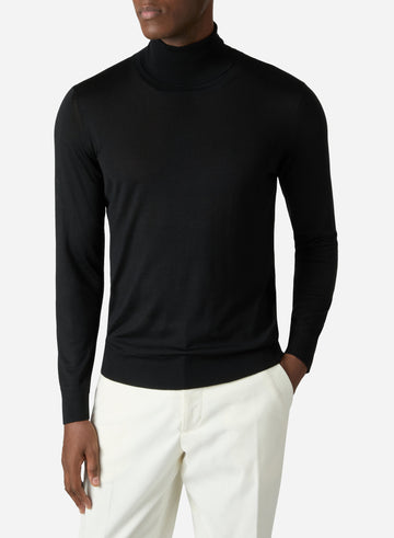VIRGIN WOOL TURTLENECK