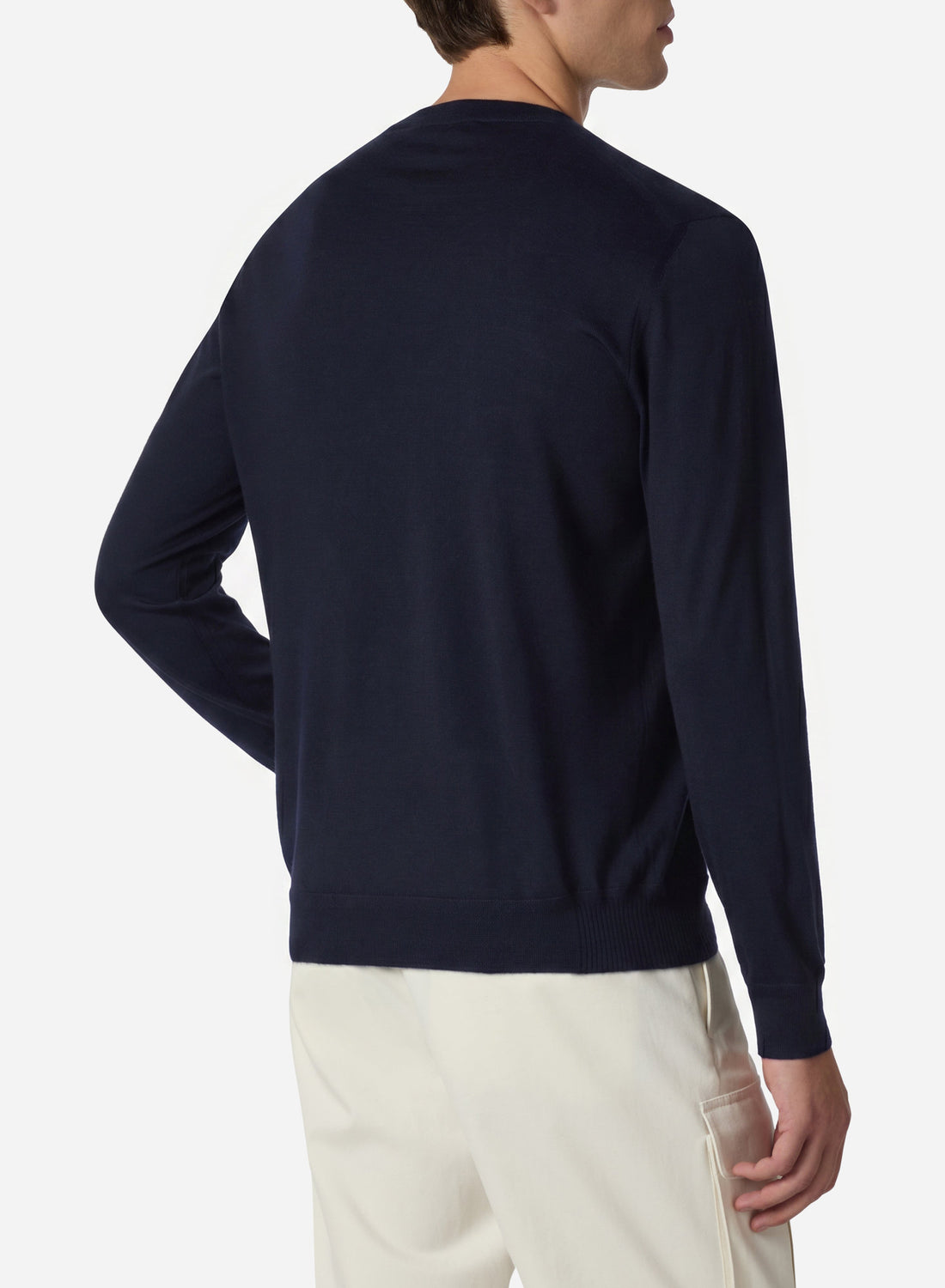 CASHMERE AND SILK CREWNECK