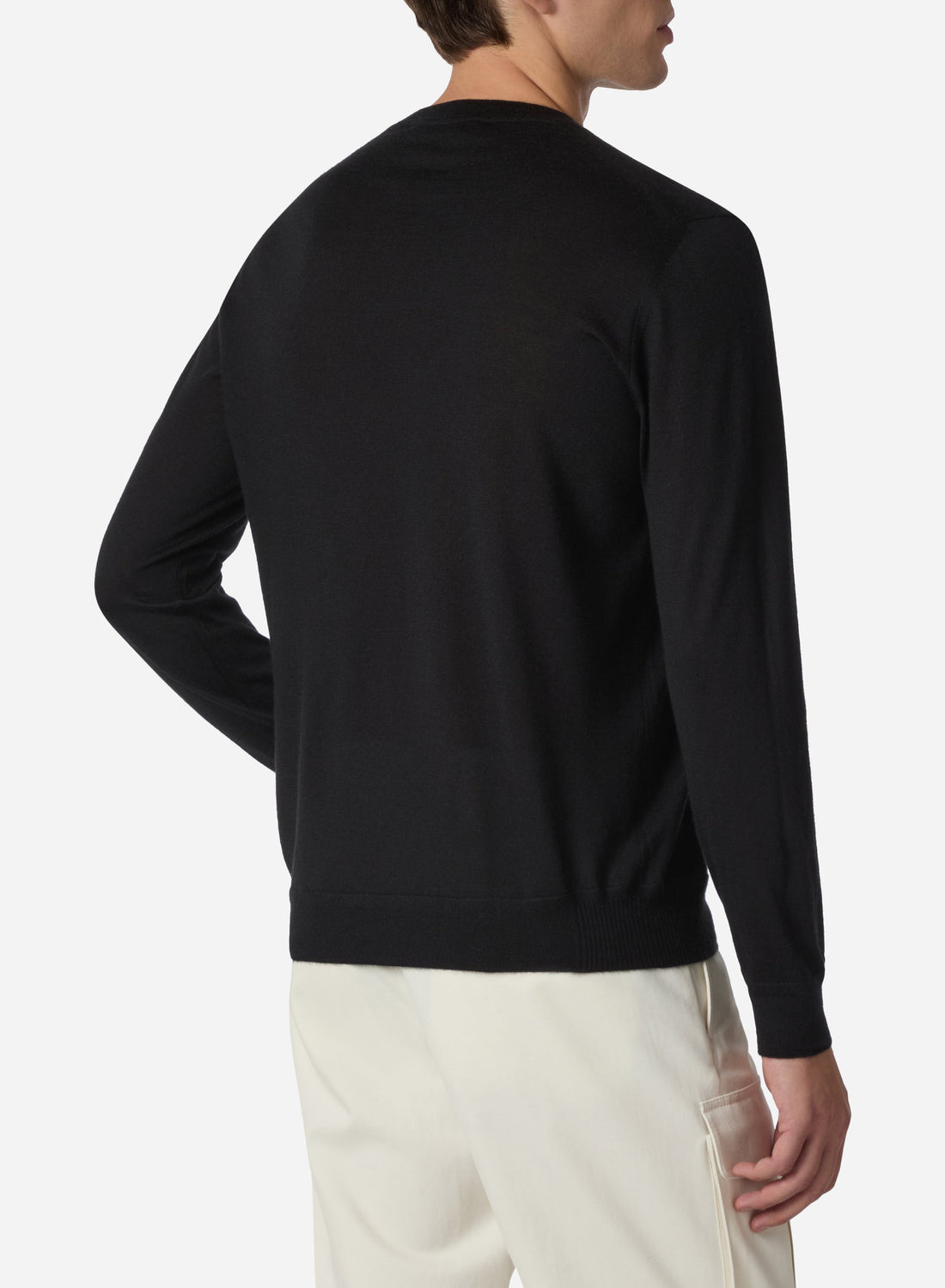 CASHMERE AND SILK CREWNECK