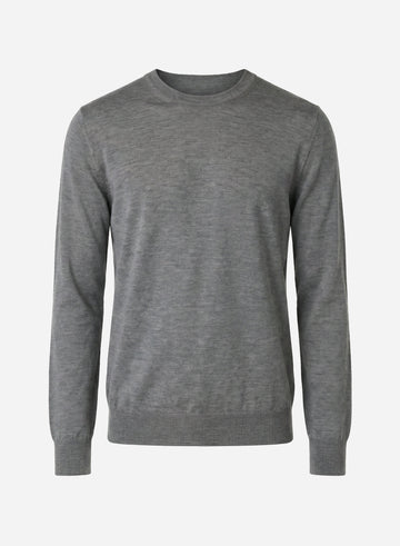 CASHMERE AND SILK CREWNECK