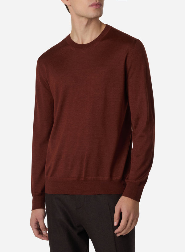 CASHMERE AND SILK CREWNECK
