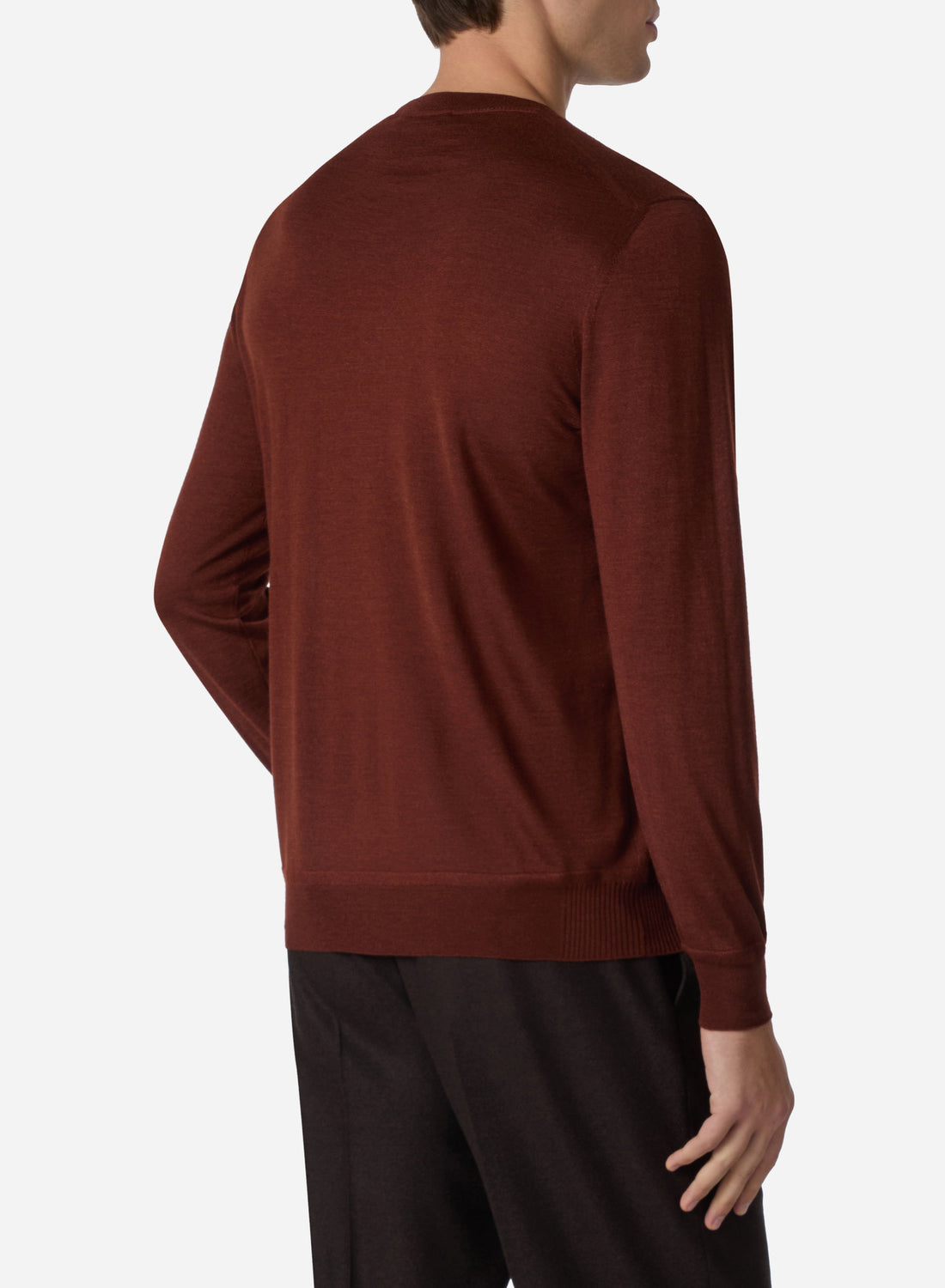 CASHMERE AND SILK CREWNECK