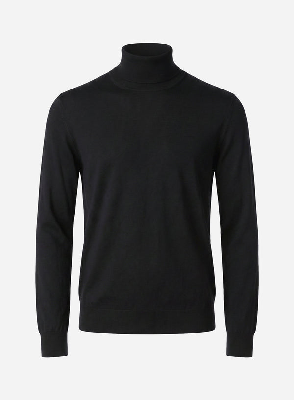 CASHMERE AND SILK TURTLENECK