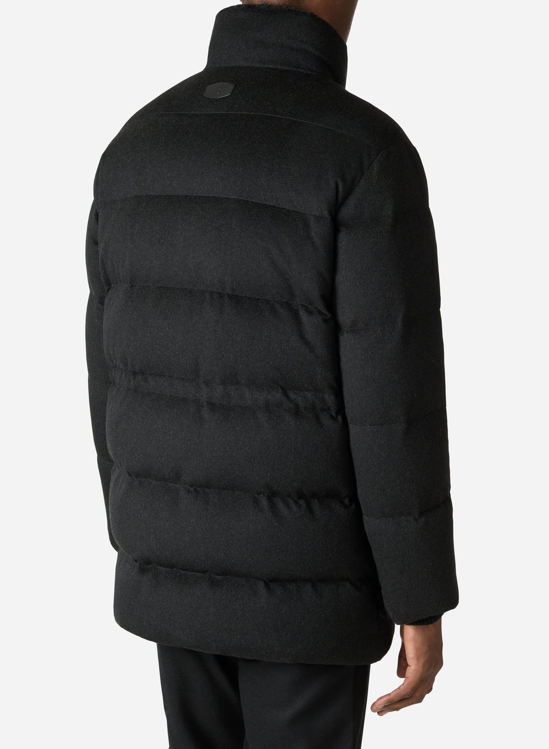 GOOSE DOWN CASHMERE FIELD JACKET