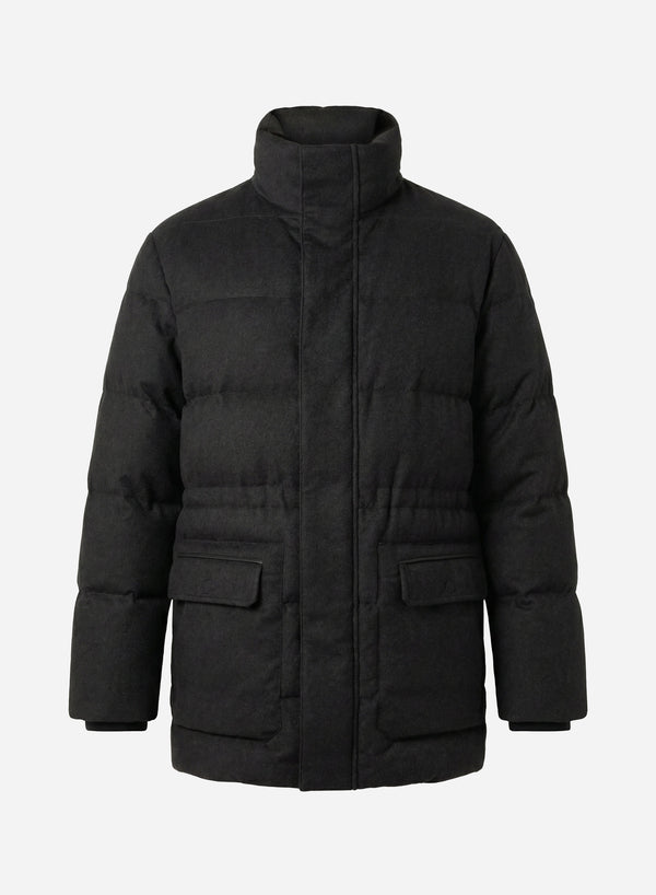 GOOSE DOWN CASHMERE FIELD JACKET
