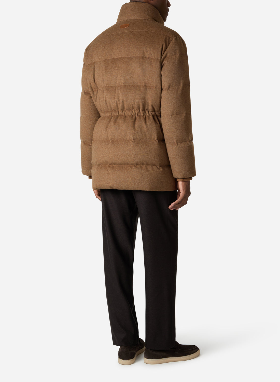 GOOSE DOWN CASHMERE FIELD JACKET