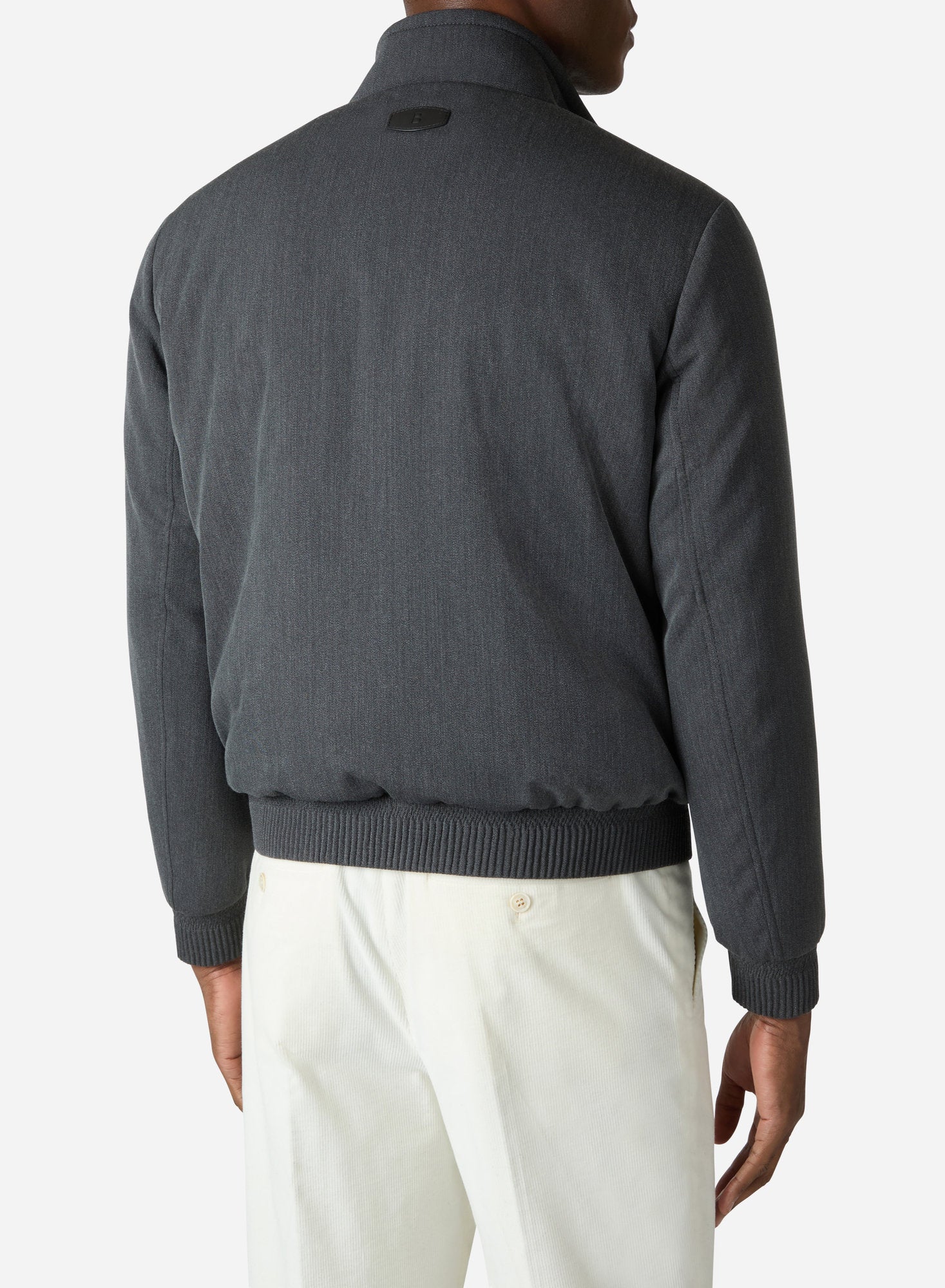 TECHNICAL WOOL BLOUSON